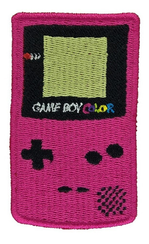 Game Boy Color - Parche Bordado - Nintendo - Cherry