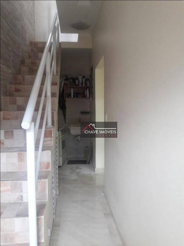 Imagem 15 de 25 de Sobrado À Venda, 172 M² Por R$ 480.000,00 - Macuco - Santos/sp - So0100