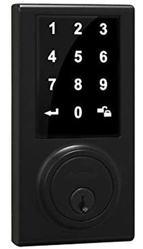 Cerradura Inteligente Digital Kwikset 92750-002 Negro