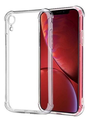 Carcasa Forro Reforzada Para iPhone XR Estuche Flexigel Tpu 