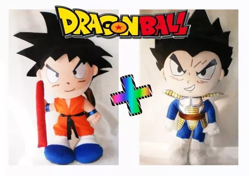 Boneco Dragon Ball - Vegeta Em Feltro