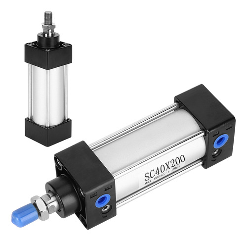 Cilindro Neumático Neumático De Doble Efecto Sc40 De Alumini