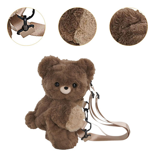 Mochila De Peluche Mochila Creativa De Dibujos Animados Para