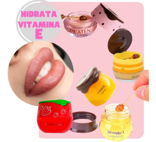 Mascarilla Hidratante Para Labios Crema Vitamina E Pilaten Tipo de piel Normal