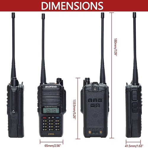 Baofeng Uv9r Plus Tri 8w Walkie Talkie Âââactual...