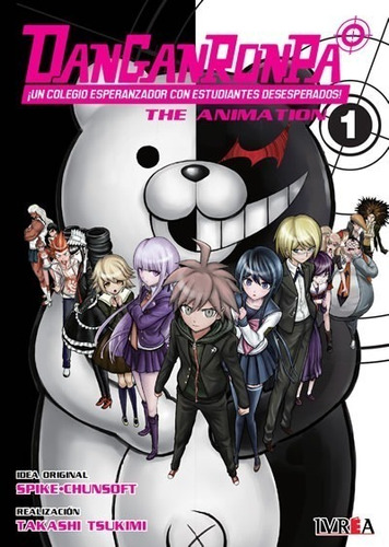 Manga Fisico Danganronpa The Animation 01 Español