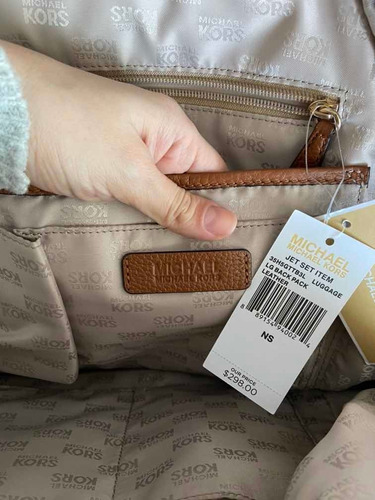 Mochila Michael Kors Nueva Cuero