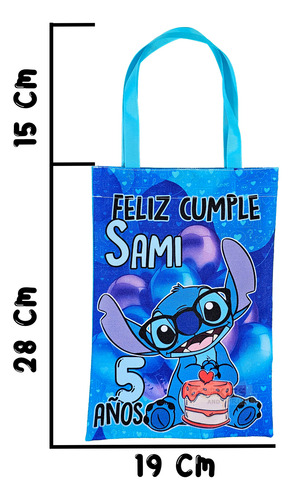 Dulceros Stich Mod 2 15 Pzas Fiesta Infantil
