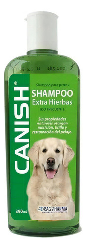 Shampoo Canish Extracto Hierbas 390 Ml