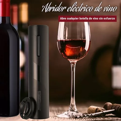  Hotder Abrebotellas de vino eléctrico, abridor