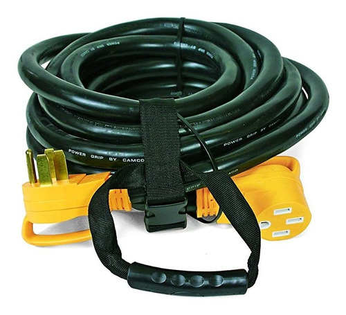 Cable De Camco 30' Powergrip Pesados Al Aire Libre 50-ampe