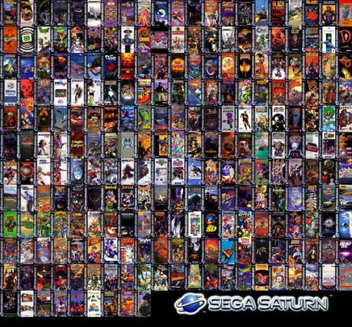 Sega Saturn Juegos Digital Roms Para Emular + Emulador