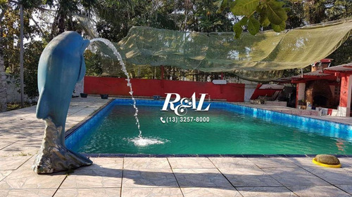 Chácara Com 4 Dormitórios À Venda, 1900 M² - Estãncia Rio Negro - Itanhaém/sp - Ch0011