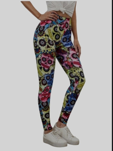 Leggins Shein Calaveras