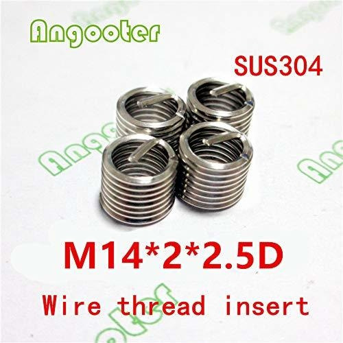 50pcs M1422.5d Wire Thread Insert Bushing Screws Sleeve