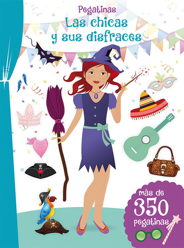 Libro Pegatinas - Las Chicas Y Sus Disfraces - Varios Aut...