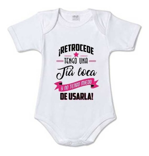 Body Tia Loca Varios Modelos Personalizados Bebe Y Beba