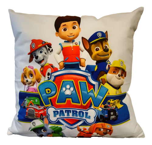 Paw Patrol  Funda Felpa Para Cojín Almohada 45x45cm Marshall