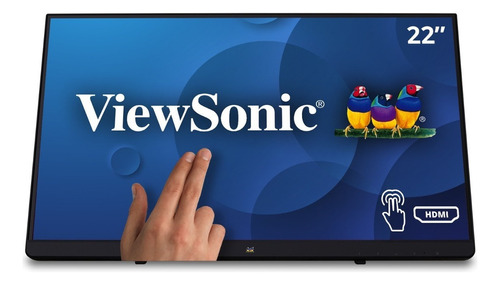 Monitor Led 22´´ Viewsonic 60hz Fhd Touch Td2230 Color Negro