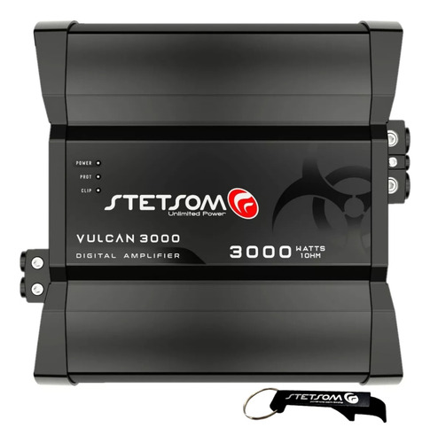Módulo Amplicador Stetsom Vulcan 3000w Rms 1 Canal 2 Ohms