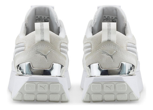 Imagen 4 de 7 de Zapatilla Puma Cruise Rider Metallic Blanco Mujer