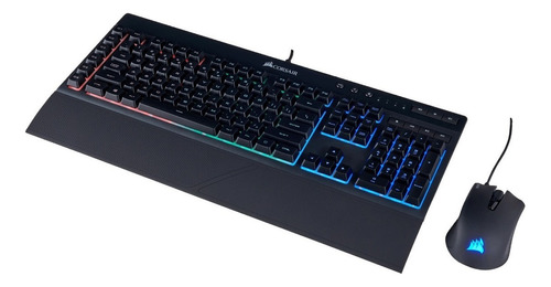 Kit Gamer Corsair Teclado K55 Rgb Pro+mouse Harpoon Rgb Pro