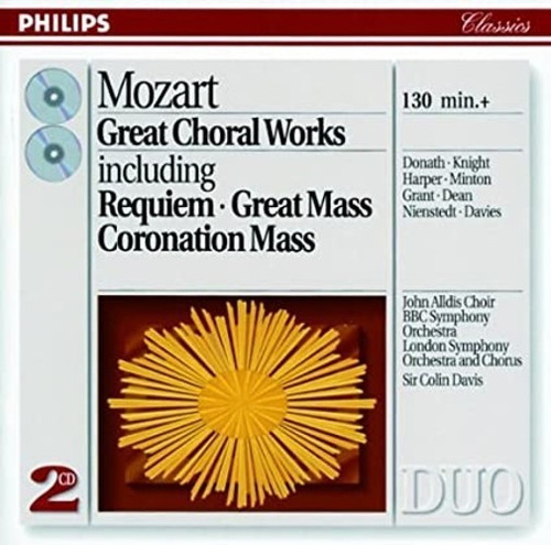 Mozart - Gran Misa En Do Menor - London Symph. Davis - 2 Cds