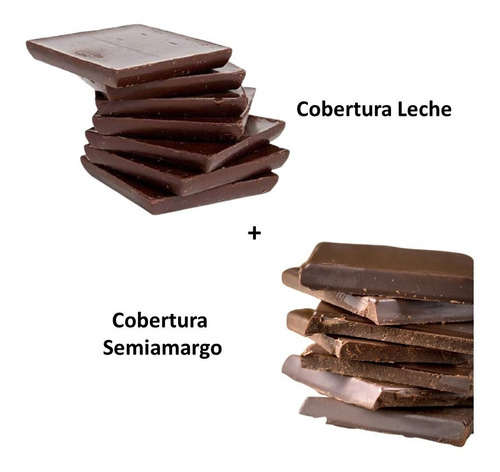 Chocolate Cobertura Leche Y Amargo Picos Del Sur X 10 Kg