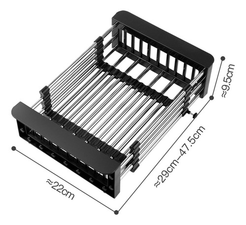 L Escurridor De Platos Extensible Sobre El Fregadero