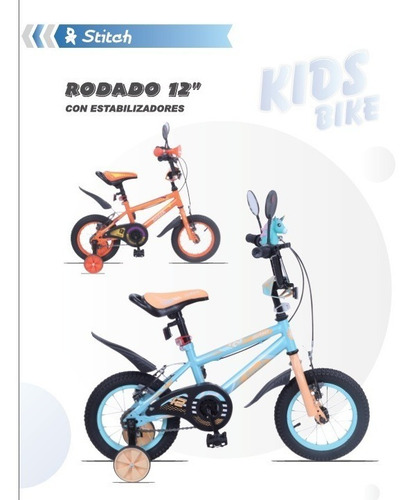 Bicicleta Rodado 12 Buena Calidad-mundomotos.uy