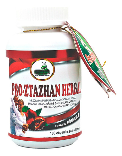 Protasan (pro-ztazhan Herbal) 100 Capsulas Fitogreen