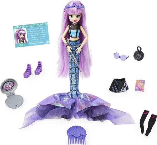 Mermaid High Mari Deluxe Muñeca Sirena 2 En 1 Nueva Sellada