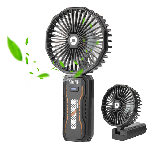 Mafiti Handheld Fan,rechargeable Portable Fan With 3 Speeds.