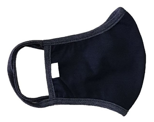 Imagen 3 de 3 de Tapaboca Barbijo Tricapa Reversibles | Bando (0006)