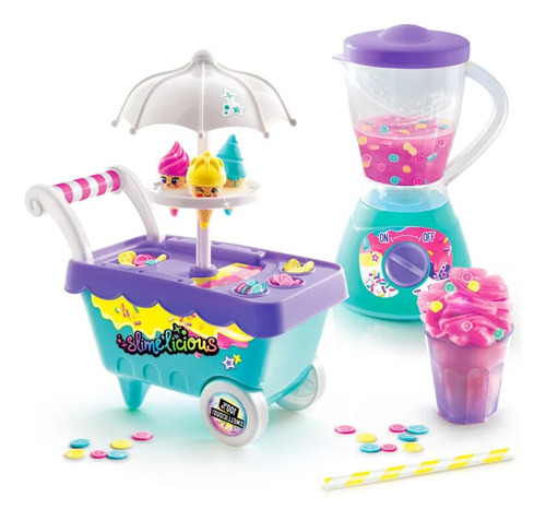Slime Licuadora Y Milkshake Diy