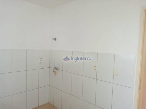 Imagem 14 de 17 de Apartamento Com 1 Dormitório Para Alugar, 36 M² Por R$ 600/mês - Spazio La Fontaine - Vale Dos Tucanos - Londrina/pr - Ap1755