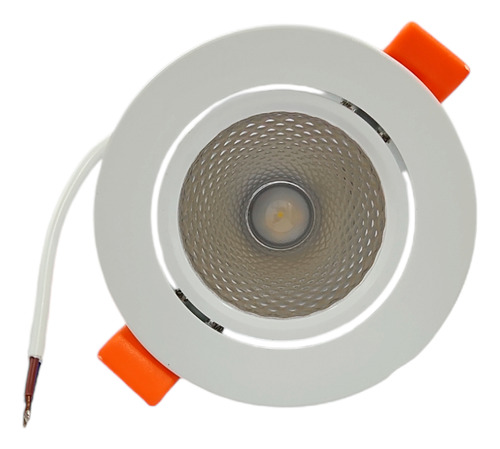 Pack 3 Unidades Foco Embutido Led 6w Luz Fria Redondo - Fsl