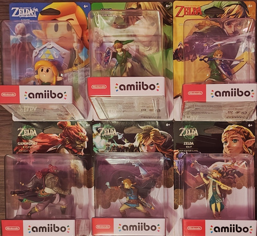 Lote De Amiibos De The Legend Of Zelda - Nintendo 