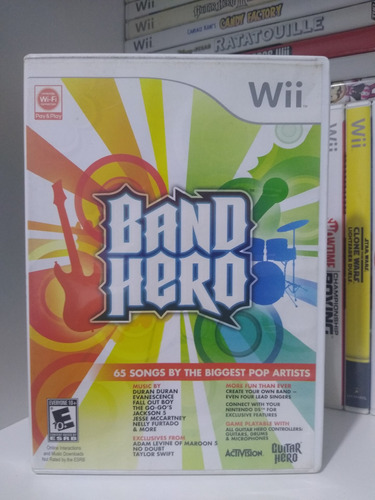 Juego Para Nintendo Wii Band Hero, Rock Band Wiiu Wii U