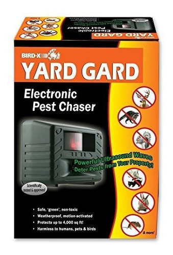 Imagen 5 de 7 de El Repelente Electrónico De Animales Bird-x Yard Gard