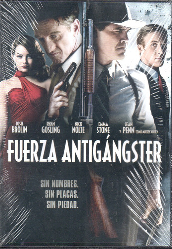 Fuerza Antigángster - Dvd Nuevo Original Cerrado - Mcbmi