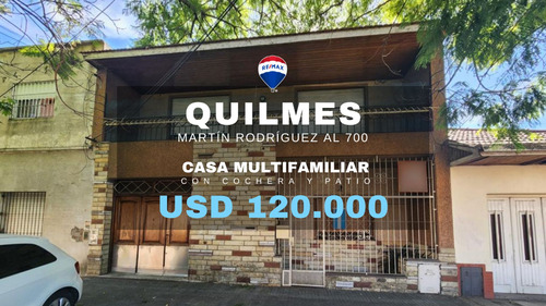 Venta Casa Para Dos Familias En Quilmes