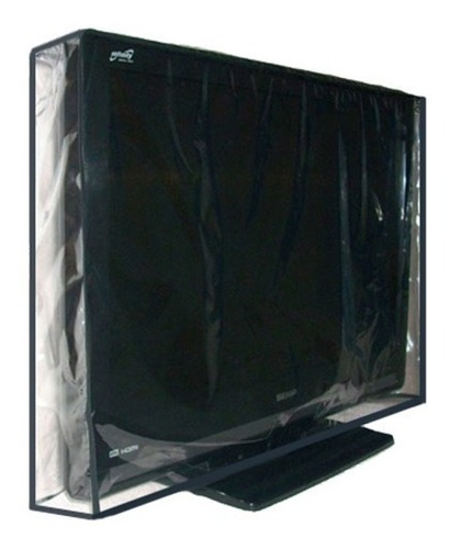 Capa Em Pvc Cristal 100% Impermeável Para Tv Led 47  