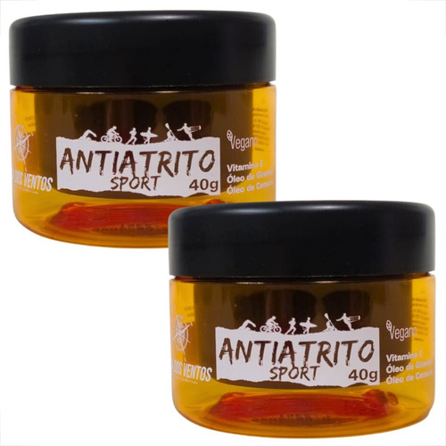 2 Creme Hidratante Corporal Antiatrito Para Ciclistas Sport