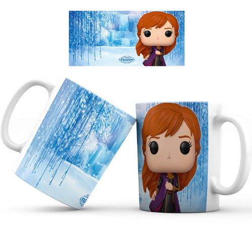 Mug Taza Frozen Disney Funko Pop Regalo 006