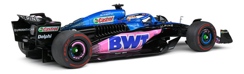 Fórmula 1 Alpine A523 Pierre Gasly 2023 1:18 Solido
