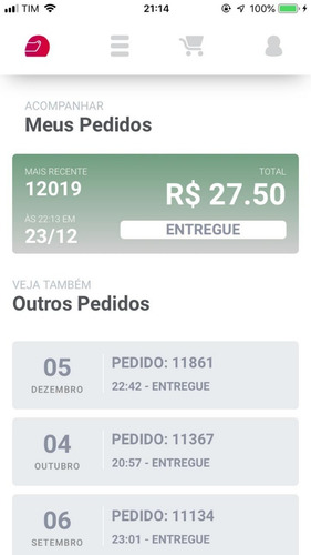 Aplicativo De Delivery E Sistema De Gestão