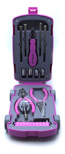 Carrito De Herramientas Pink Edition Blue Force Bf623 22 Pz