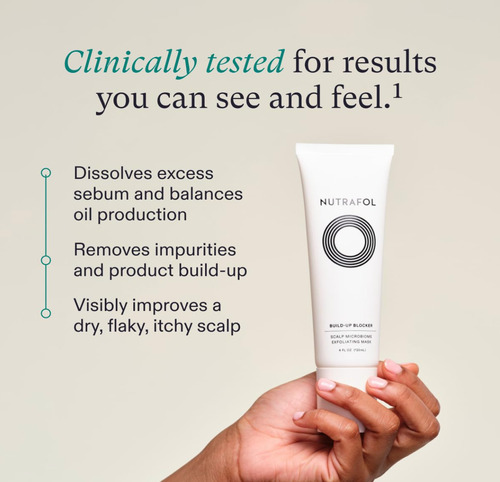 Nutrafol Mascarilla Exfoliante Para El Cuero Cabelludo