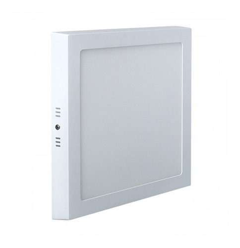 Plafon Panel Led Aplicar Cuadrado 12w Frio Exterior